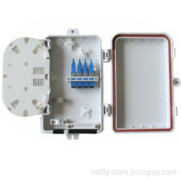 4 Cores IP65 Cable Termination Box FTTH Mini Indoor/Outdoor Fiber Optic Terminal Box